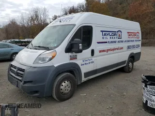 2018 Ram ProMaster Cargo with VIN 3C6URVJG1JE108272, listed as a Copart auction lot 88373495 with 115,520 mi miles and Salvage Title. Bid and sale history available at carsss.com. Image 1.