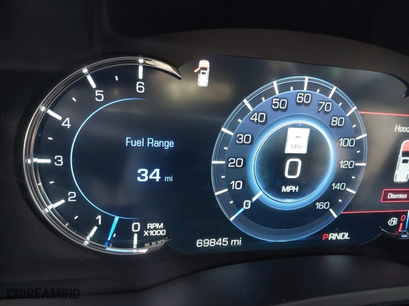 2018 Cadillac Escalade with VIN 1GYS3AKJXJR126577, listed as a IAAI auction lot 41225966 with 69,845 mi miles. Bid and sale history available at carsss.com. Image 7.