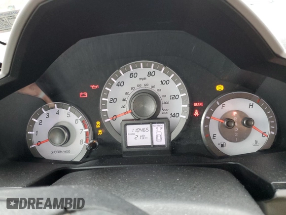 2013 Honda Pilot EX-L with VIN 5FNYF4H52DB008035, listed as a Copart auction lot 53249375 with 110,465 mi miles and Salvage Title. Bid and sale history available at carsss.com. Image 9.