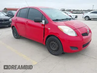 2009 Toyota Yaris with VIN JTDKT903295244022, listed as a IAAI auction lot 41615570 with 165,964 mi miles. Bid and sale history available at carsss.com. Image 1.