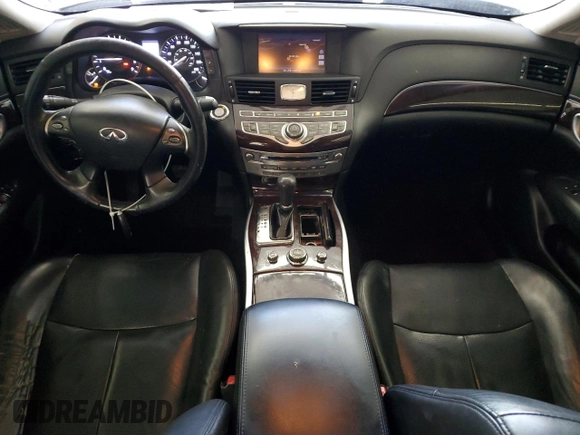 2012 Infiniti M37 with VIN JN1BY1AP8CM333985, listed as a Copart auction lot 81741654 with 142,745 mi miles and Salvage Title. Bid and sale history available at carsss.com. Image 8.
