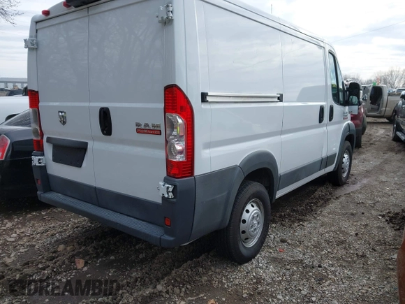 2016 Ram ProMaster Cargo with VIN 3C6TRVNG4GE100150, listed as a IAAI auction lot 41520007 with 105,799 mi miles and . Bid and sale history available at DreamBid. Image 4.