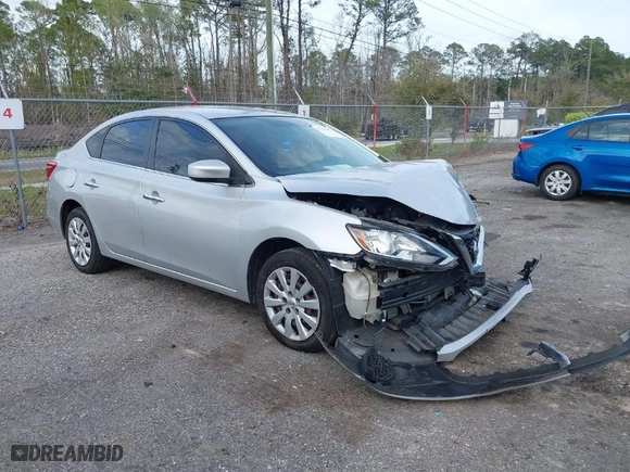 2018 Nissan Sentra S with VIN 3N1AB7AP1JY331294, listed as a IAAI auction lot 41797052 with 86,965 mi miles. Bid and sale history available at carsss.com. Image 1.
