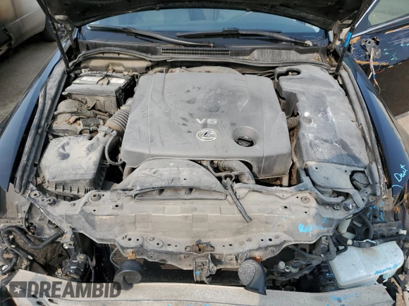 2006 Lexus IS 250 with VIN JTHCK262462000686, listed as a Copart auction lot 58947525 with 341,236 mi miles and Salvage title. Bid and sale history available at DreamBid. Image 11.