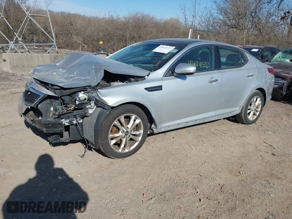 2012 Kia Optima EX with VIN 5XXGN4A72CG010664, listed as a IAAI auction lot 41824532 with 154,707 mi miles. Bid and sale history available at carsss.com. Image 18.