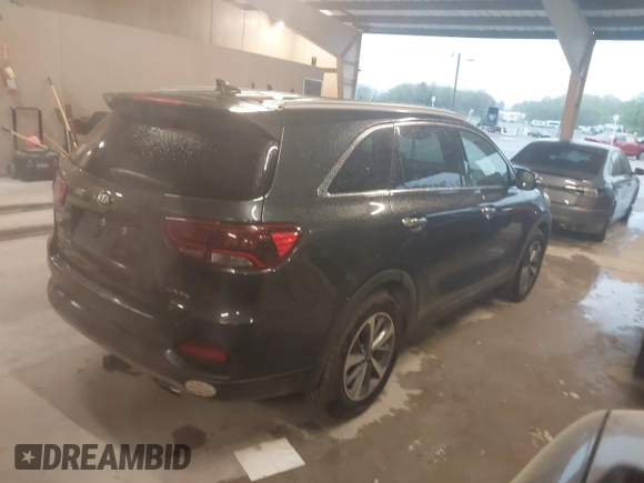 2019 Kia Sorento EX Sport V6 with VIN 5XYPH4A54KG493932, listed as a IAAI auction lot 41923939 with 119,427 mi miles. Bid and sale history available at carsss.com. Image 4.