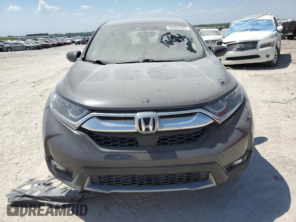 2017 Honda CR-V EX-L with VIN 5J6RW2H81HL032875, listed as a Copart auction lot 45604395 with 130,000 mi miles and Salvage Title. Bid and sale history available at DreamBid. Image 5.