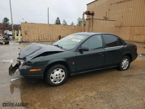 2002 Saturn SL with VIN 1G8ZH52822Z212374, listed as a Copart auction lot 45030925 with 0 mi miles and Salvage Title. Bid and sale history available at carsss.com. Image 1.