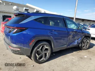 2022 Hyundai Tucson Limited with VIN 5NMJECAEXNH157589, listed as a Copart auction lot 46802505 with 16,702 mi miles and Salvage Title. Bid and sale history available at carsss.com. Image 3.