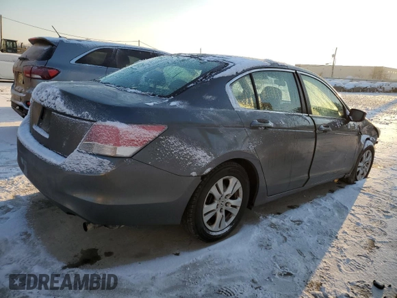 2009 Honda Accord LX-P with VIN 1HGCP264X9A020232, listed as a Copart auction lot 88847155 with 154,364 mi miles and Salvage Title. Bid and sale history available at DreamBid. Image 3.