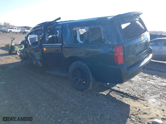 2019 Chevrolet Suburban LT with VIN 1GNSKHKC4KR400321, listed as a IAAI auction lot 41836038 with 1 mi miles. Bid and sale history available at carsss.com. Image 3.
