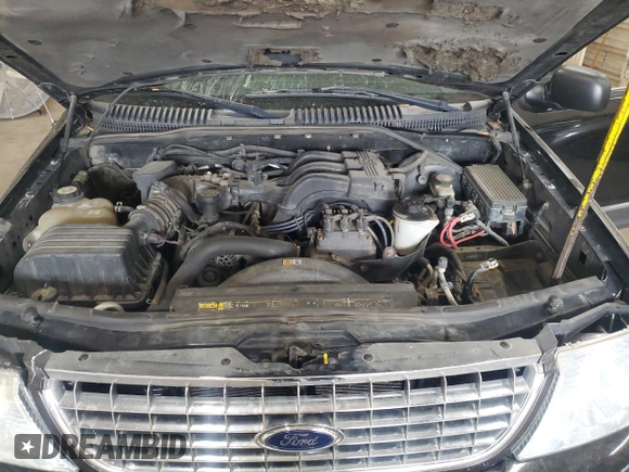 2004 Ford Explorer XLT with VIN 1FMDU73K94ZB08576, listed as a Copart auction lot 57076975 with 199,717 mi miles and Salvage title. Bid and sale history available at DreamBid. Image 12.
