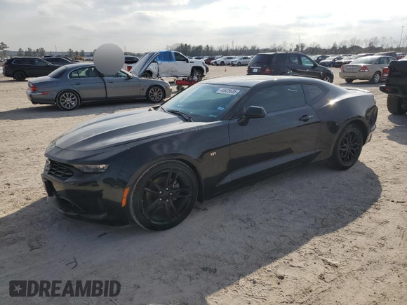 2019 Chevrolet Camaro 2LT with VIN 1G1FD1RS7K0152183, listed as a Copart auction lot 45925635 with 71,937 mi miles and Salvage Title. Bid and sale history available at carsss.com. Image 1.