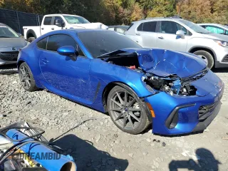 2023 Subaru BRZ Limited with VIN JF1ZDBF12P8703687, listed as a Copart auction lot 77318674 with 12,829 mi miles and Salvage Title. Bid and sale history available at carsss.com. Image 4.