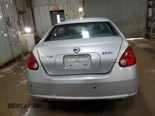 2008 Nissan Maxima SE with VIN 1N4BA41EX8C801641, listed as a Copart auction lot 50396645 with 194,757 mi miles and Salvage title. Bid and sale history available at DreamBid. Image 6.