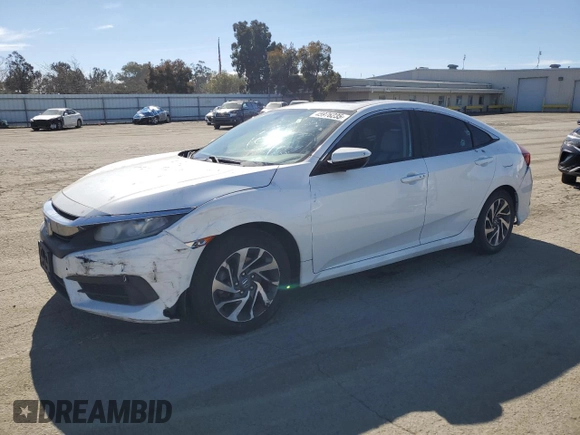 2016 Honda Civic EX with VIN 19XFC2F73GE204858, listed as a Copart auction lot 45976235 with 126,904 mi miles and Salvage Title. Bid and sale history available at DreamBid. Image 1.