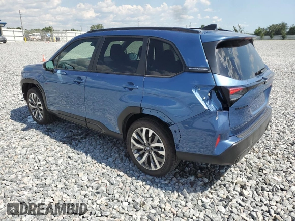2025 Subaru Forester Touring с VIN JF2SLDTC7SH513409, выставлен на аукционе Copart как лот 54044175 с пробегом 1 354 миль миль и Списание • Salvage title. История ставок и продаж доступна на DreamBid. Изображение 2.