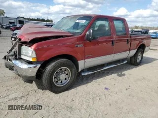 2003 Ford Super Duty F-250 XL with VIN 1FTNW20F83EA79803, listed as a Copart auction lot 77653954 with 0 mi miles and Salvage Title. Bid and sale history available at carsss.com. Image 1.