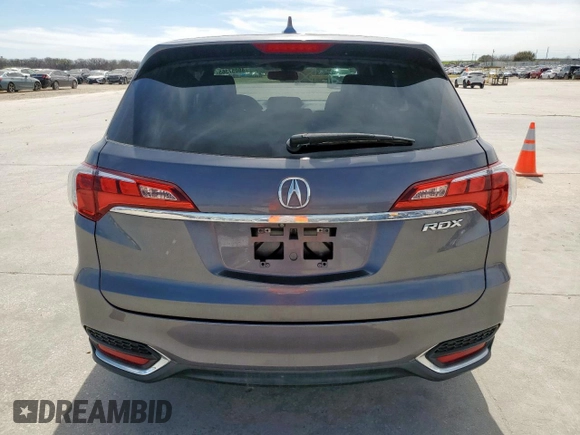 2017 Acura RDX w/Technology Pkg with VIN 5J8TB3H56HL004817, listed as a Copart auction lot 48057365 with 70,602 mi miles and Salvage Title. Bid and sale history available at carsss.com. Image 6.