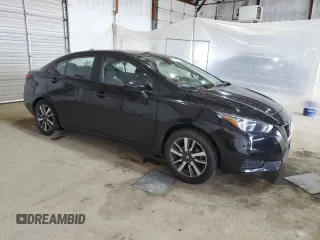 2021 Nissan Versa SV z VIN 3N1CN8EV0ML847078, wystawiony jako Copart lot #52895715 z przebiegiem 87 360 mil mil oraz Szkoda całkowita • Salvage title. Historia ofert i sprzedaży dostępna na DreamBid. Obrazek 4.