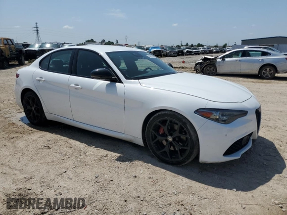 2020 Alfa Romeo Giulia Ti Sport с VIN ZARFAMBN1L7636628, выставлен на аукционе Copart как лот 56220145 с пробегом 59 768 миль миль и Списание • Salvage title. История ставок и продаж доступна на DreamBid. Изображение 4.