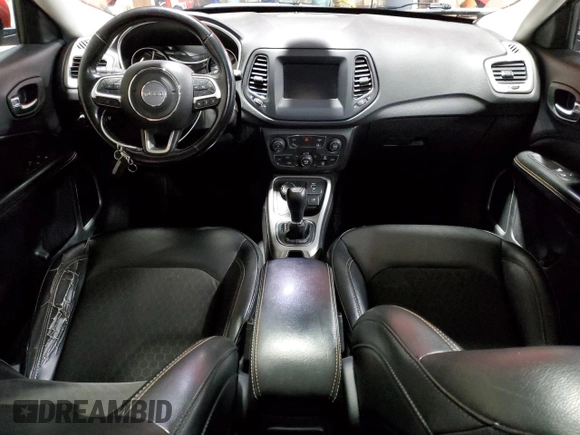 2020 Jeep Compass Latitude with VIN 3C4NJDBBXLT240866, listed as a Copart auction lot 44409585 with 78,356 mi miles and Clean Title. Bid and sale history available at DreamBid. Image 8.