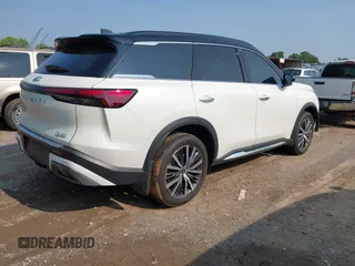 2024 Infiniti QX60 Autograph z VIN 5N1DL1HU1RC346152, wystawiony jako IAAI lot #42468045 z przebiegiem 23 868 mil mil oraz . Historia ofert i sprzedaży dostępna na DreamBid. Obrazek 4.