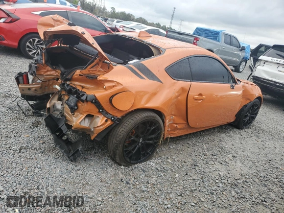 2023 Toyota GR86 10th Anniversary Special Edition with VIN JF1ZNBG13P9755173, listed as a Copart auction lot 45774915 with 6,934 mi miles and Salvage Title. Bid and sale history available at carsss.com. Image 3.