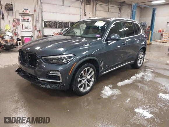 2019 BMW X5 xDrive40i with VIN 5UXCR6C54KLL36067, listed as a IAAI auction lot 41834002 with 54,200 mi miles. Bid and sale history available at carsss.com. Image 17.