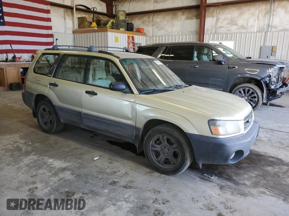 2003 Subaru Forester X with VIN JF1SG63623H764385, listed as a Copart auction lot 47390534 with 253,374 mi miles and Clean Title. Bid and sale history available at carsss.com. Image 4.