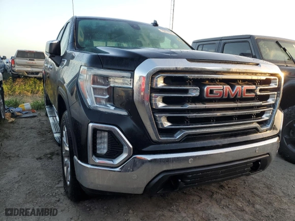 2019 GMC Sierra 1500 SLT with VIN 1GTU9DEL0KZ112829, listed as a Copart auction lot 76674524 with 91,747 mi miles and Salvage Title. Bid and sale history available at carsss.com. Image 5.