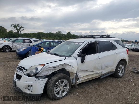 2015 Chevrolet Equinox LT with VIN 2GNFLFE3XF6129779, listed as a Copart auction lot 72078264 with 123,835 mi miles and Salvage Title. Bid and sale history available at DreamBid. Image 1.