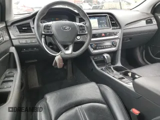 2018 Hyundai Sonata Sport with VIN 5NPE34AF1JH604328, listed as a Copart auction lot 53252525 with 80,276 mi miles and Salvage Title. Bid and sale history available at carsss.com. Image 8.