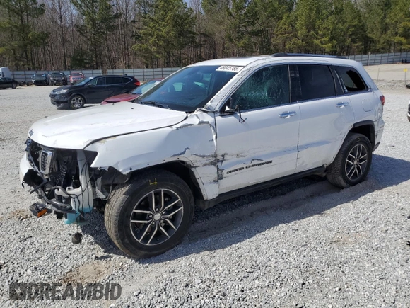 2020 Jeep Grand Cherokee Limited with VIN 1C4RJEBG5LC344759, listed as a Copart auction lot 48045785 with 61,727 mi miles and Salvage Title. Bid and sale history available at DreamBid. Image 1.