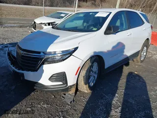 2022 Chevrolet Equinox LS with VIN 3GNAXSEV0NS145224, listed as a IAAI auction lot 41345234 with 51,134 mi miles. Bid and sale history available at carsss.com. Image 18.
