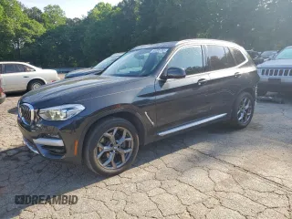 2021 BMW X3 sDrive30i z VIN 5UXTY3C03M9E63479, wystawiony jako Copart lot #55305765 z przebiegiem 67 496 mil mil oraz Szkoda całkowita • Salvage title. Historia ofert i sprzedaży dostępna na DreamBid. Obrazek 1.