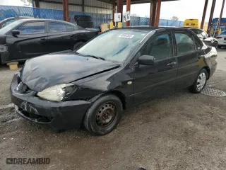 2005 Mitsubishi Lancer ES with VIN JA3AJ26EX5U043324, listed as a Copart auction lot 48387545 with 224574 miles and Salvage Title. Bid and sale history available at carsss.com. Image 1.