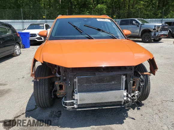 2023 Audi Q3 S line Premium with VIN WA1DECF33P1077028, listed as a Copart auction lot 56289525 with 50,014 mi miles and Salvage title. Bid and sale history available at DreamBid. Image 5.