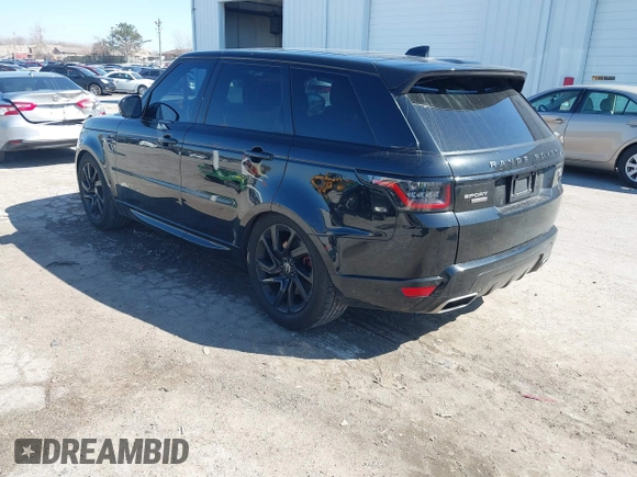 2019 Land Rover Range Rover Sport Dynamic with VIN SALWR2RE5KA855423, listed as a IAAI auction lot 41959353 with 49,269 mi miles and . Bid and sale history available at DreamBid. Image 3.
