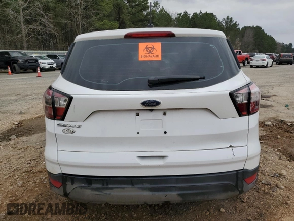 2018 Ford Escape S with VIN 1FMCU0F78JUB24433, listed as a Copart auction lot 48077905 with Not Provided miles and Salvage Title. Bid and sale history available at carsss.com. Image 6.