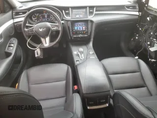 2019 Infiniti QX50 Pure with VIN 3PCAJ5M3XKF137423, listed as a Copart auction lot 41875765 with 27,757 mi miles and Salvage title. Bid and sale history available at DreamBid. Image 8.