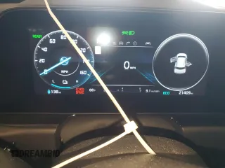 2023 Kia Niro Wind with VIN KNDCR3L17P5075543, listed as a Copart auction lot 54357645 with 21,409 mi miles and Clean Title. Bid and sale history available at DreamBid. Image 9.