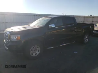 2015 GMC Canyon 4WD SLT with VIN 1GTG6CE35F1246241, listed as a Copart auction lot 74748254 with 126,389 mi miles and Salvage Title. Bid and sale history available at carsss.com. Image 1.