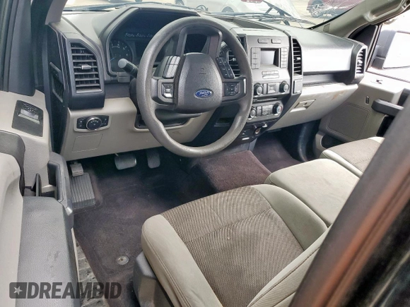 2017 Ford F-150 XL with VIN 1FTMF1CF9HKC89126, listed as a Copart auction lot 60845365 with 91,506 mi miles and Salvage title. Bid and sale history available at DreamBid. Image 8.
