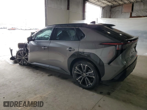 2024 Toyota bZ4X XLE with VIN JTMAAAAA1RA046054, listed as a Copart auction lot 53476515 with Not Provided miles and Salvage Title. Bid and sale history available at DreamBid. Image 2.