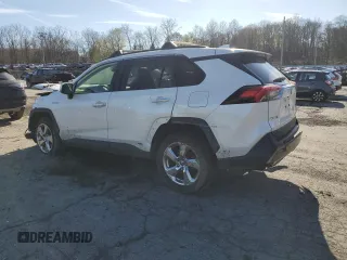 2020 Toyota RAV4 Hybrid Limited with VIN JTMD6RFV5LD006851, listed as a Copart auction lot 53715355 with 62,523 mi miles and Salvage Title. Bid and sale history available at carsss.com. Image 2.