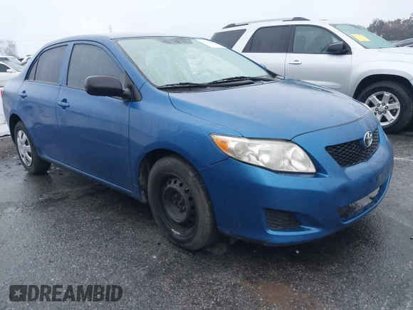 2009 Toyota Corolla with VIN JTDBL40E999052447, listed as a IAAI auction lot 41914900 with 133,676 mi miles. Bid and sale history available at carsss.com. Image 1.