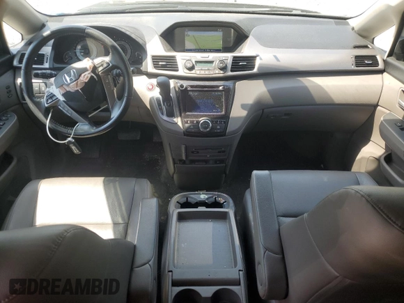2016 Honda Odyssey Touring Elite with VIN 5FNRL5H90GB061827, listed as a Copart auction lot 61271695 with Not provided miles and Salvage title. Bid and sale history available at DreamBid. Image 8.