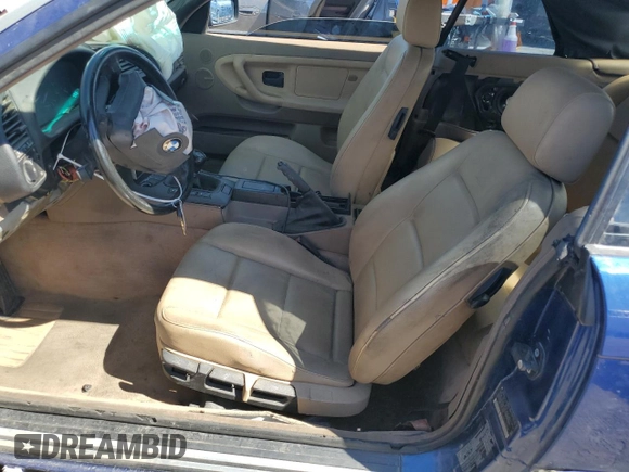 1998 BMW 3 Series 323ic with VIN WBABJ7321WEA16988, listed as a Copart auction lot 73016994 with 146,818 mi miles and Salvage Title. Bid and sale history available at carsss.com. Image 7.