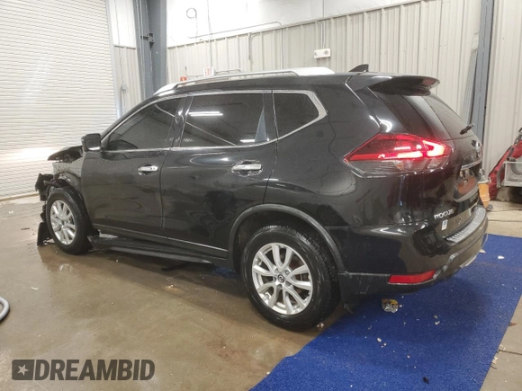 2018 Nissan Rogue SV with VIN KNMAT2MV3JP540464, listed as a Copart auction lot 46167135 with 90,639 mi miles and Salvage Title. Bid and sale history available at carsss.com. Image 2.